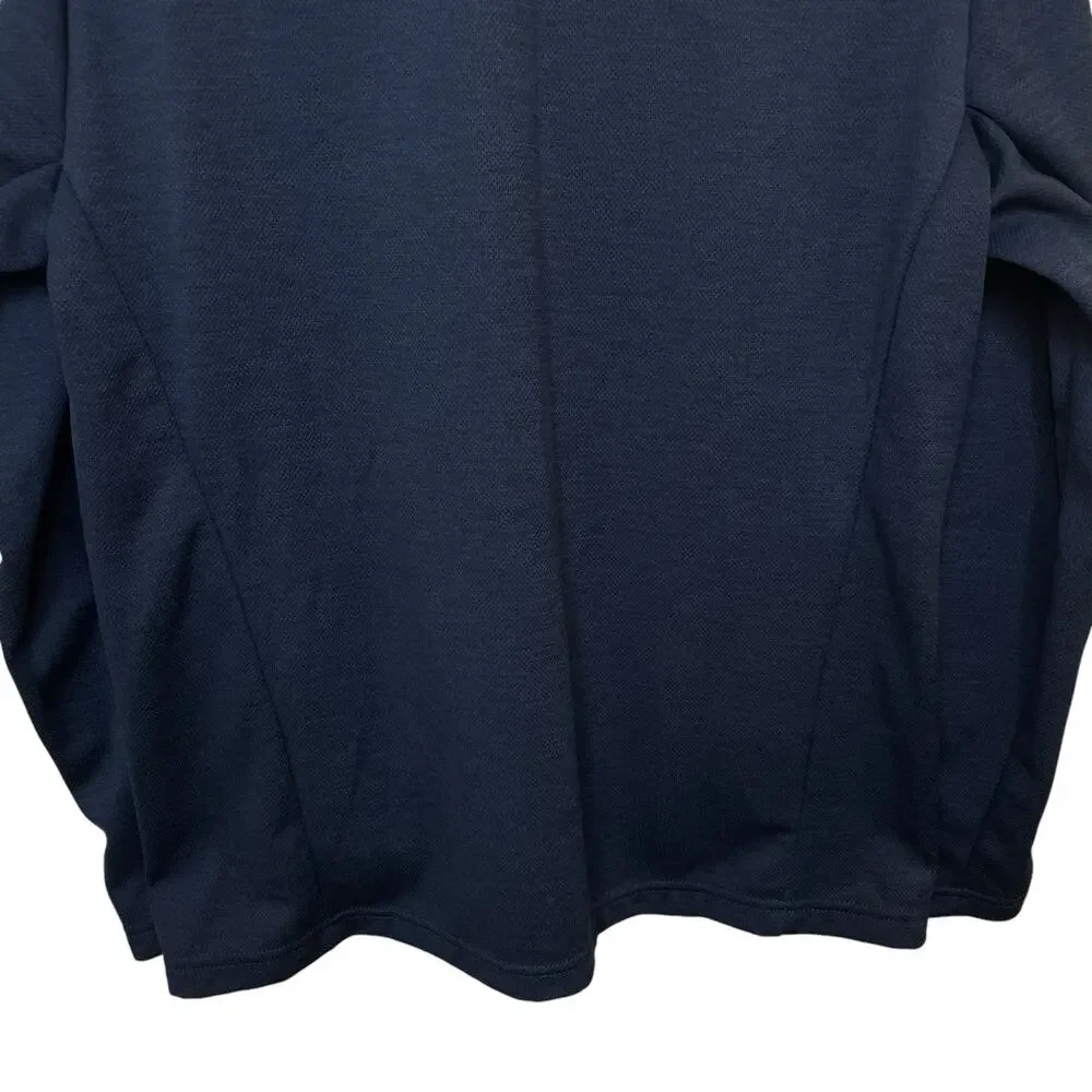 NWT Orvis Men's Bonded Mesh Full-Zip Jacket In Dark Blue Fleece Size Medium